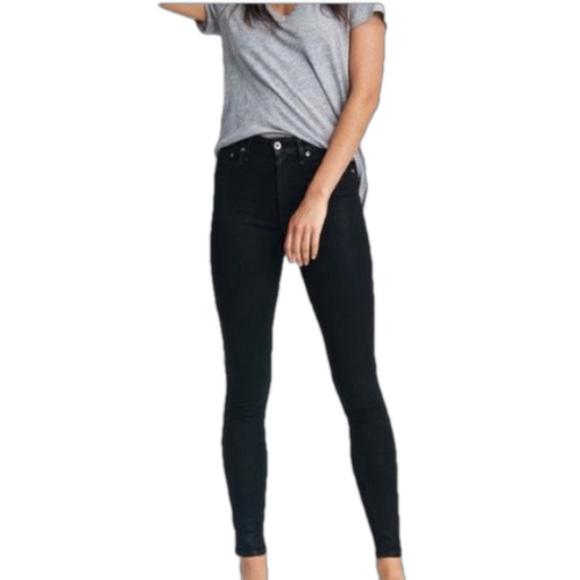 rag & bone Denim - NWT Rag and Bone Nina High Rise Skinny black Jeans Size 24